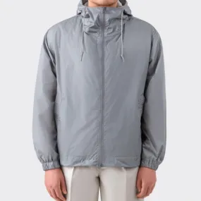 Arpenteur : Veste “Kaolin” en Nylon : Gris Perle 