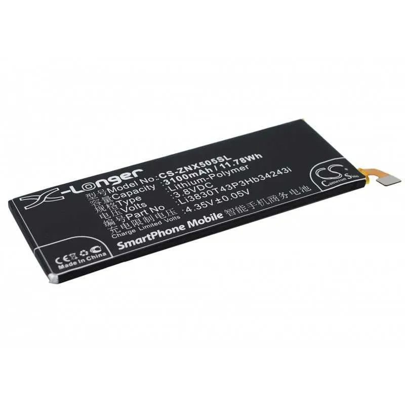 Batterie Zte Li3830T43P3Hb34243i