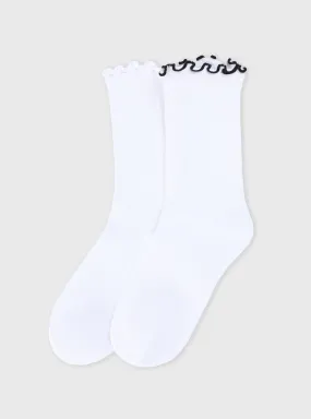 Black - White - Socks