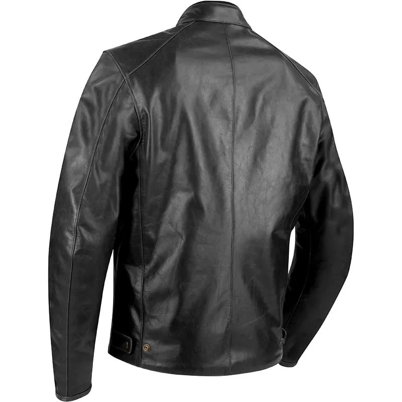 Blouson LAXEY SEGURA Noir - MAXXESS.FR, Blouson moto cuir