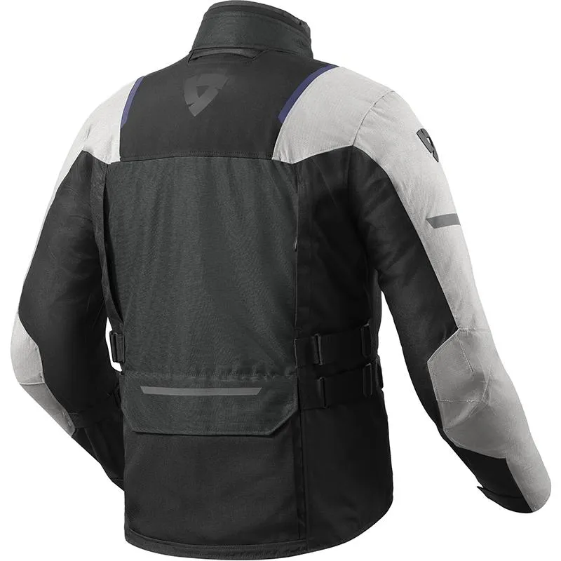 Blouson OFFTRACK 2 H2O REVIT argent/anthracite - MAXXESS.FR, Blouson moto textile