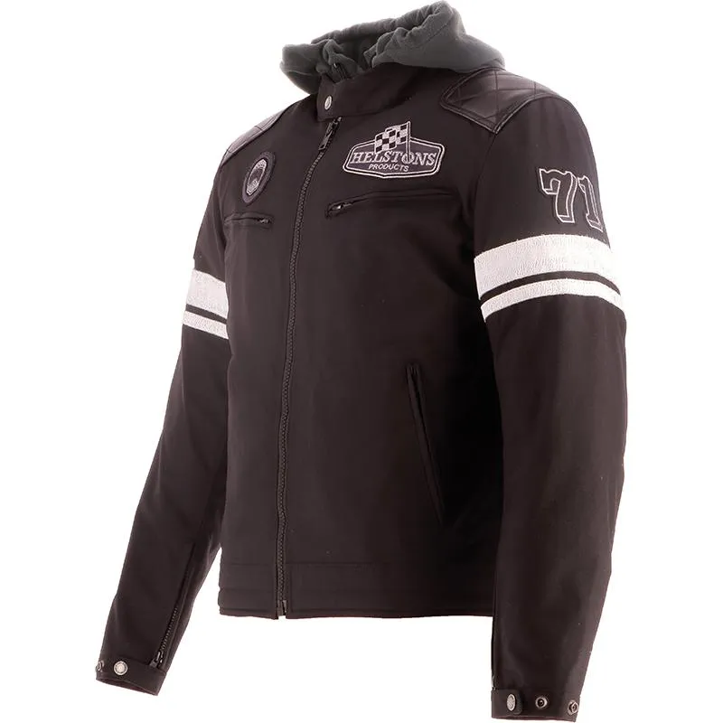 Blouson REVOLTE HELSTONS marron - MAXXESS.FR, Blouson moto textile