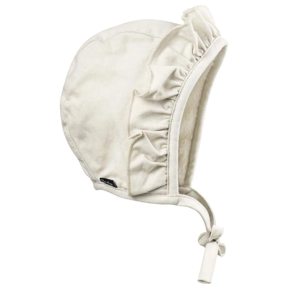 Bonnet hiver avec attaches 0-3m