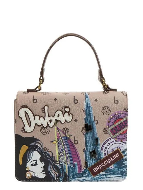 Braccialini Cartoline Sac Porte-Documents Avec Bandoulière Multi - Achetez À Prix Outlet!