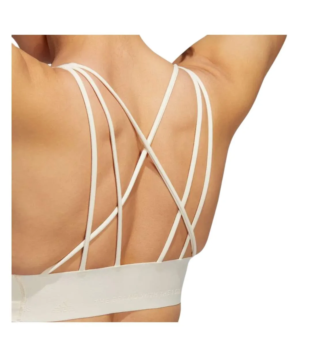 Brassière Beige Femme Adidas Coreflow