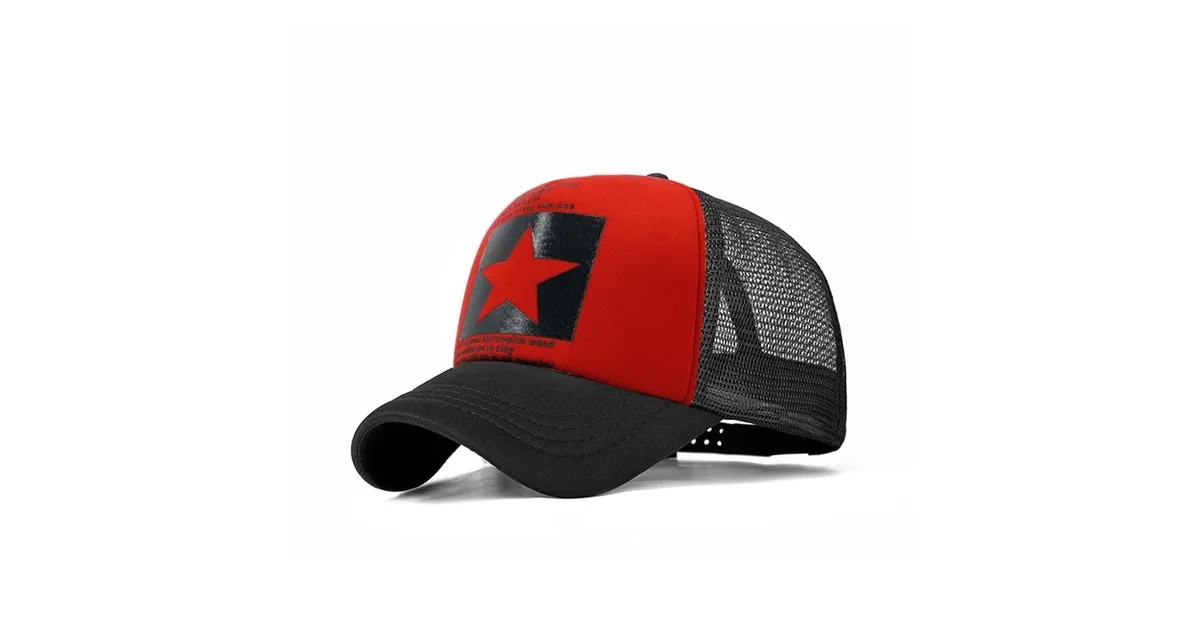 Casquette homme ALL STAR Black Red