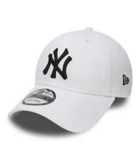 Casquette Junior Garçon New Era coton blanche
