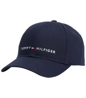 Casquette Junior Garçon Tommy Hilfiger coton biologique marine