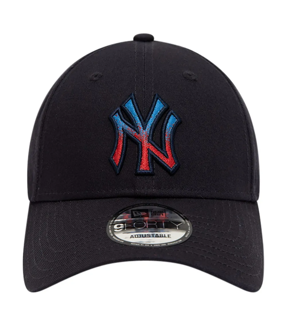 Casquette New Era 9Forty® en coton bleu marine