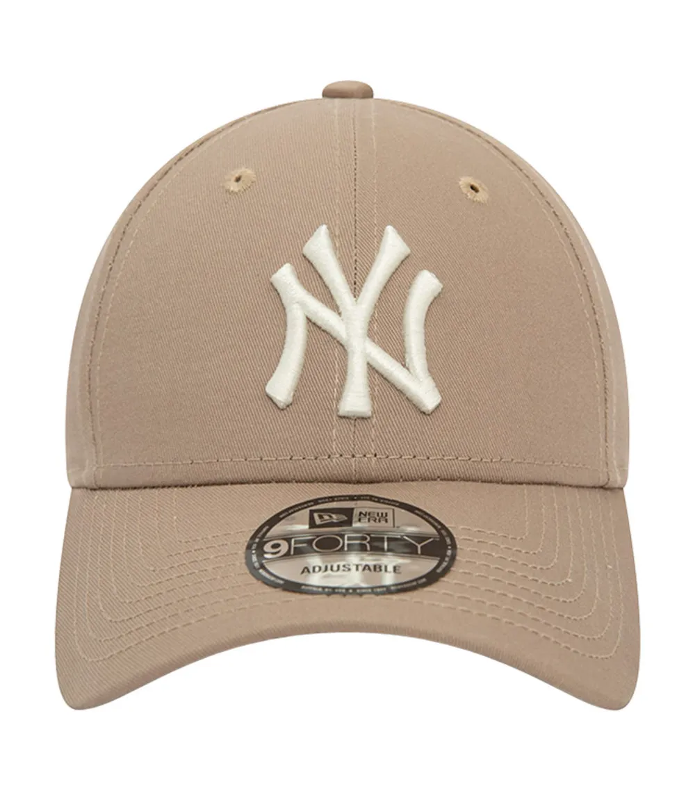 Casquette New Era 9Forty® en coton taupe