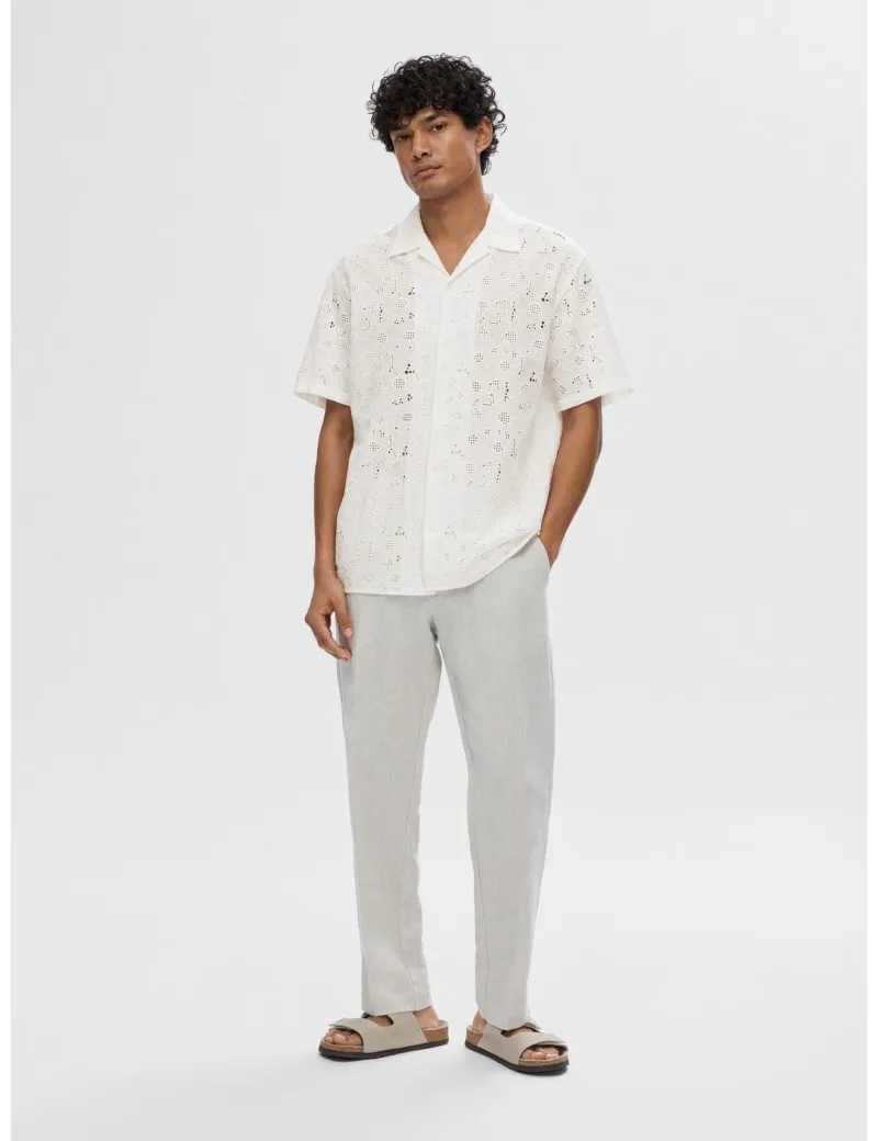 CHEMISE MC BRODE JAX