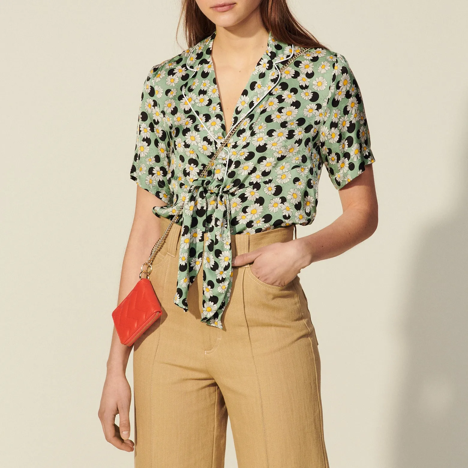 Chemise pyjama imprimée