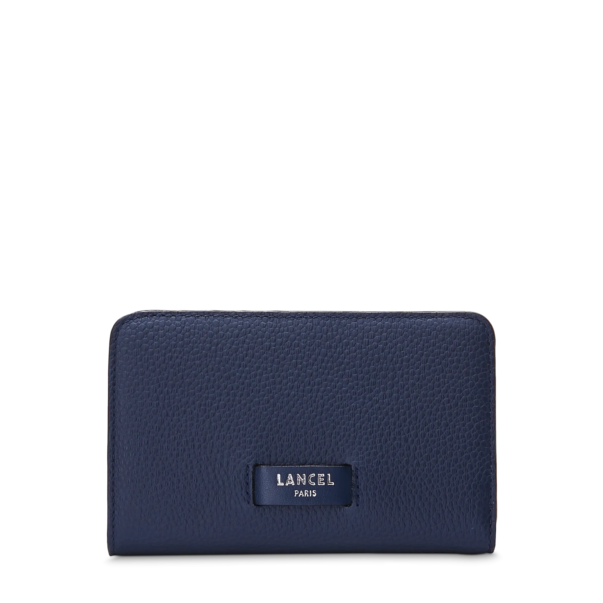 Compact rectangular zipped wallet
