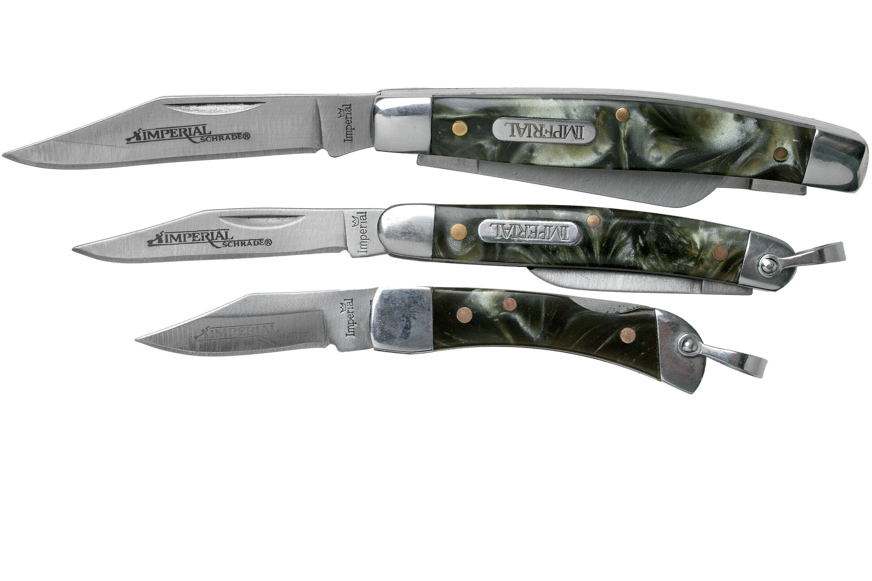 Imperial Black Swirl Combo Pack IMPCOM4CP couteaux de poche