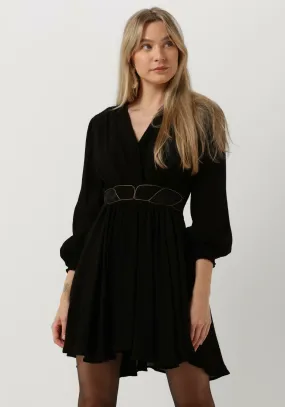louizon mini robe amine robe en noir