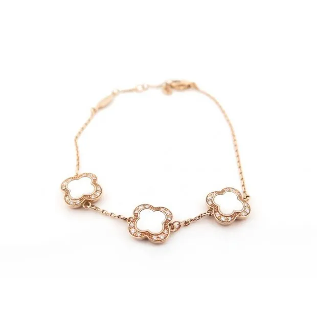 MAUBOUSSIN BRACELETS trefle de toi 3 motifs - BR0337PGWMDI