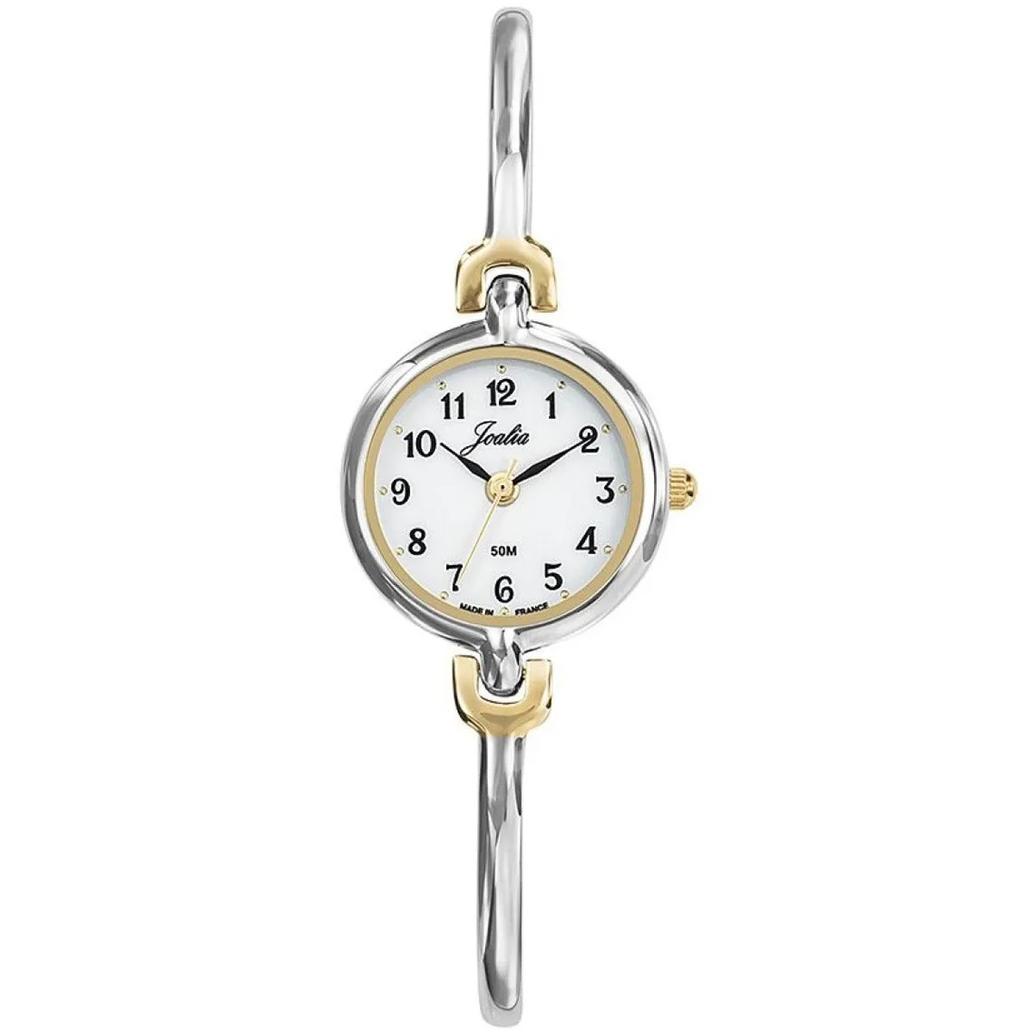 Montre Femme Certus JOALIA  634000 - Bracelet Acier Argenté & Doré | 3 Suisses