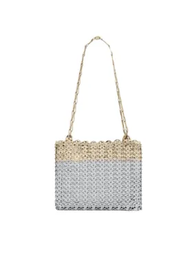 Paco Rabanne Pochette 1969 Skyline or / argent