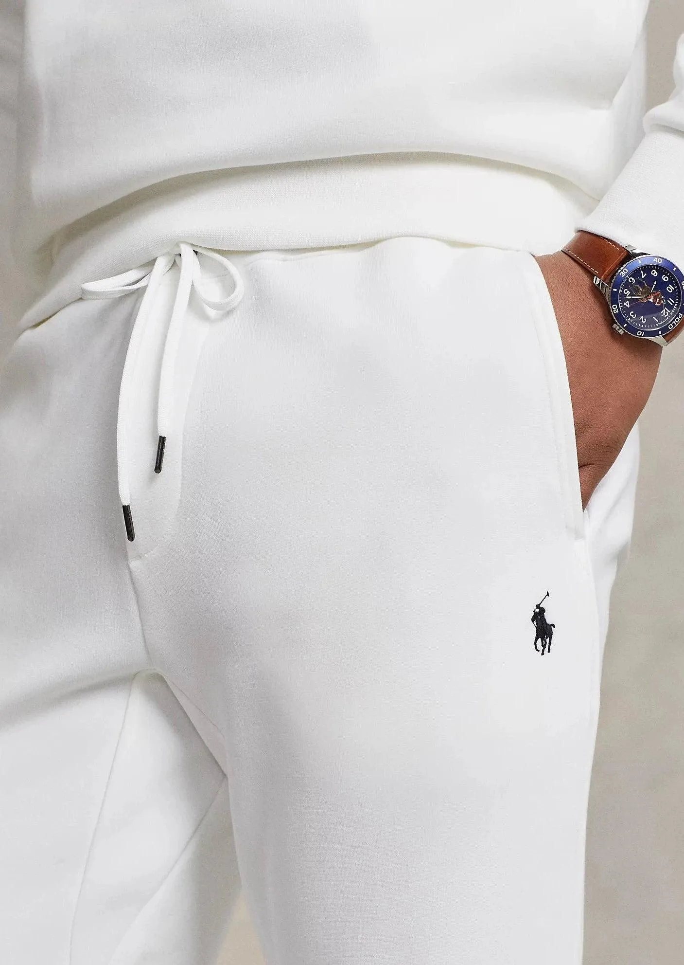 Pantalon de jogging Ralph Lauren blanc