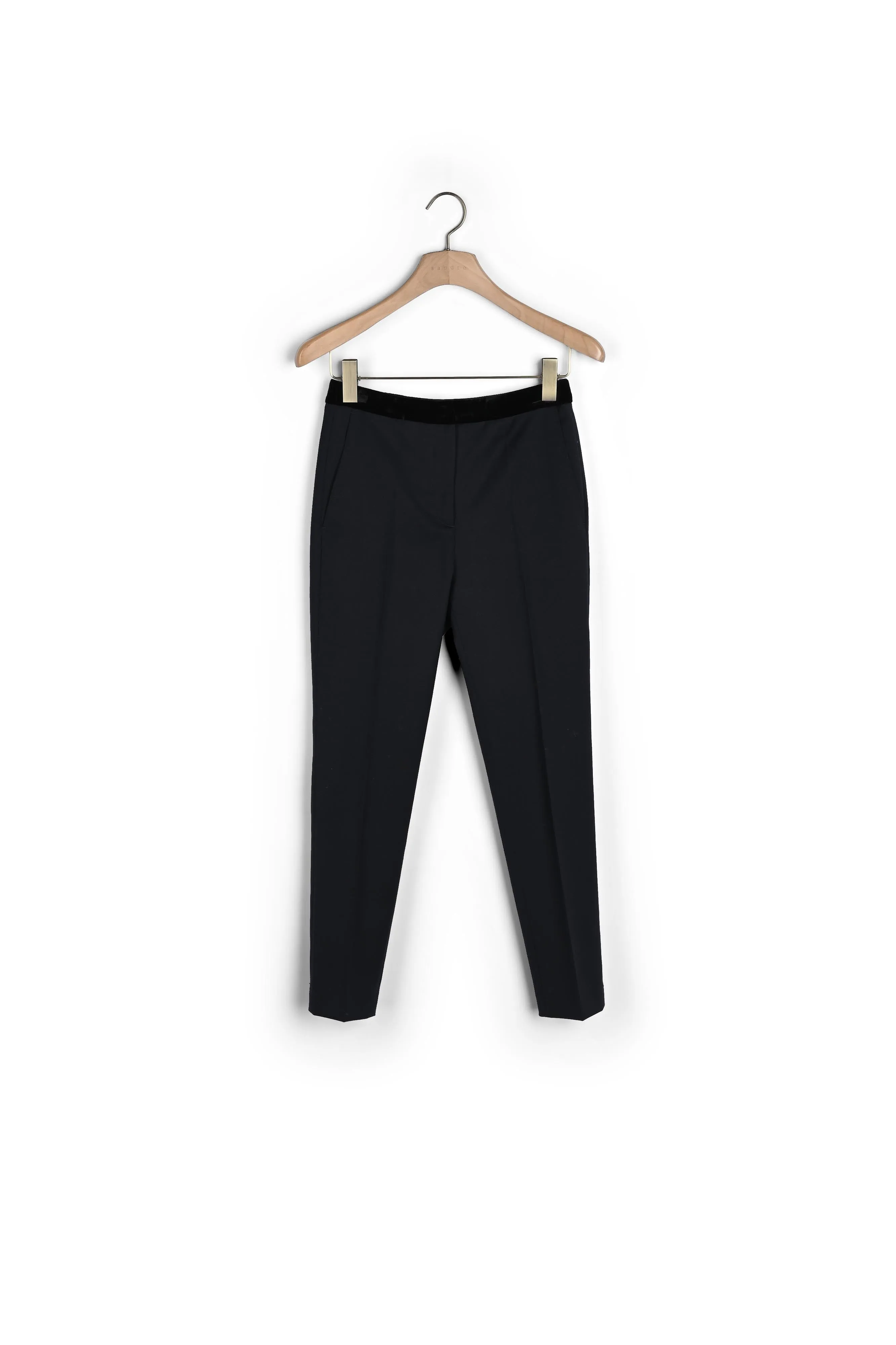 Pantalon de tailleur droit
