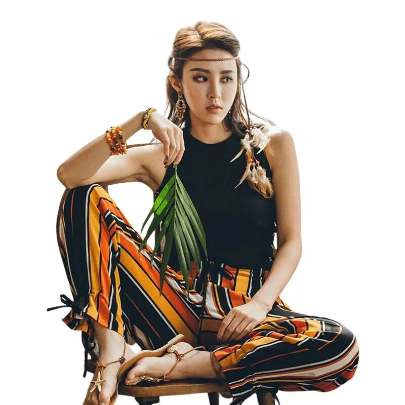 Pantalon Hippie Chic Femme