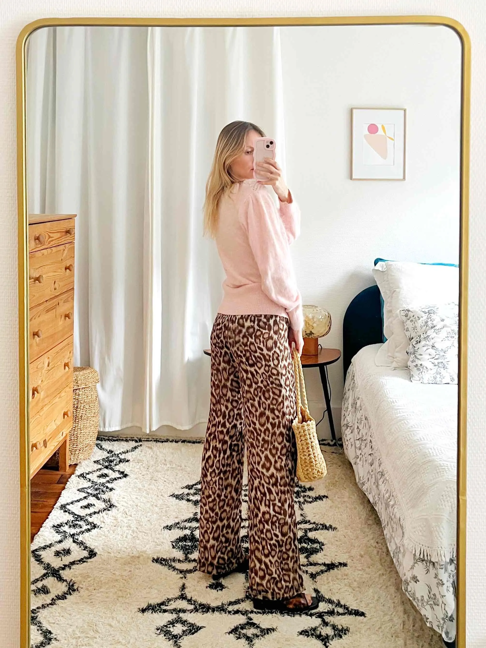 Pantalon léopard
