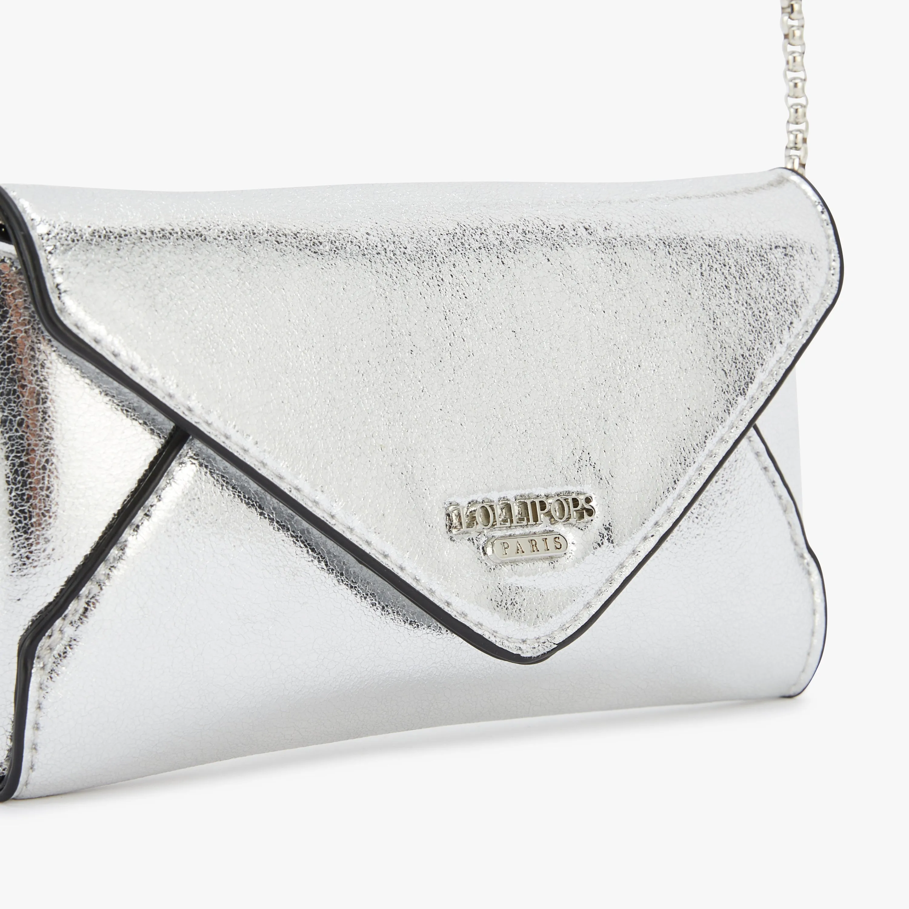 Pochette de téléphone argent Nicolina