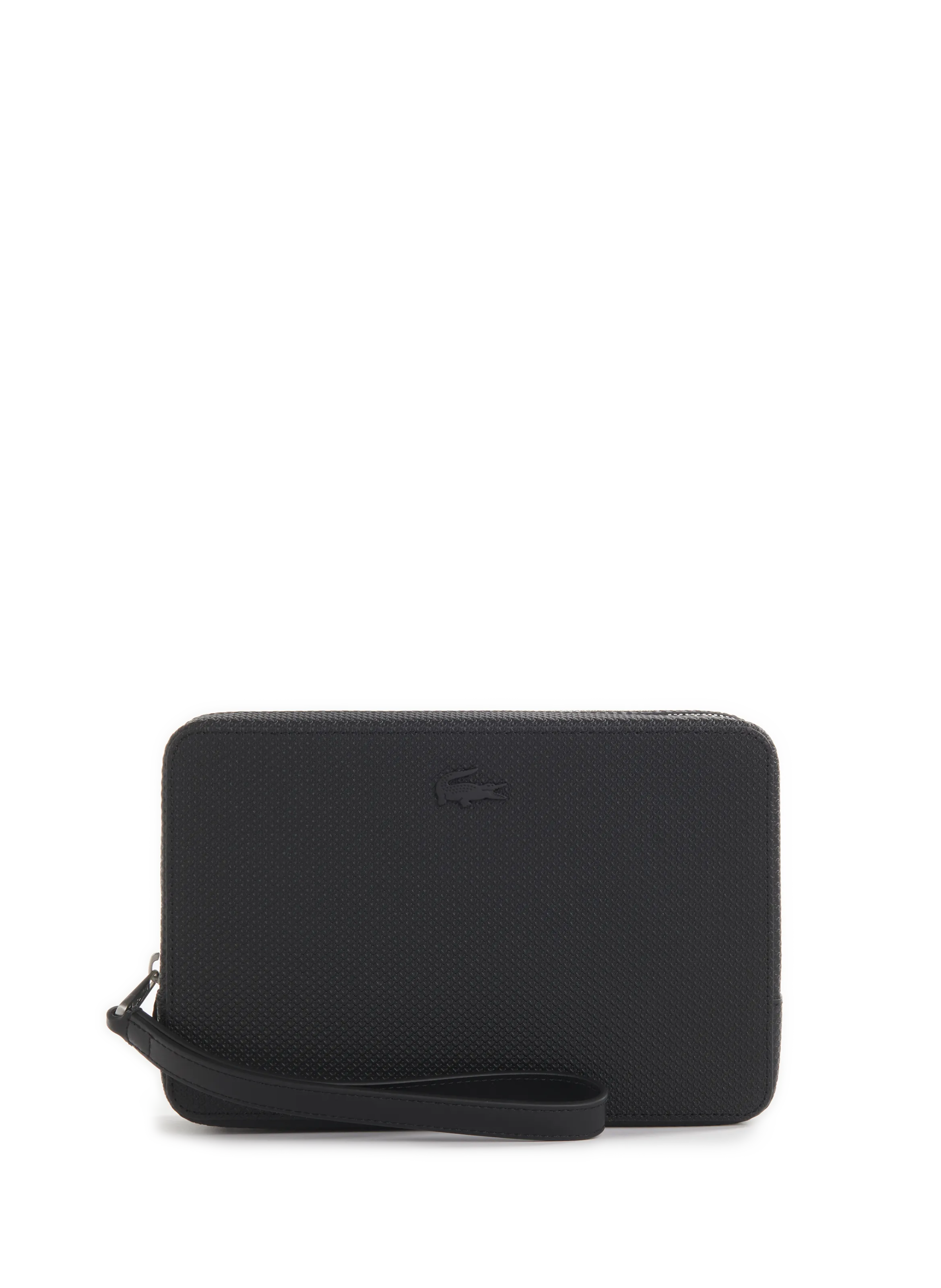 POCHETTE EN CUIR GRAINé - LACOSTE pour HOMME | Printemps
