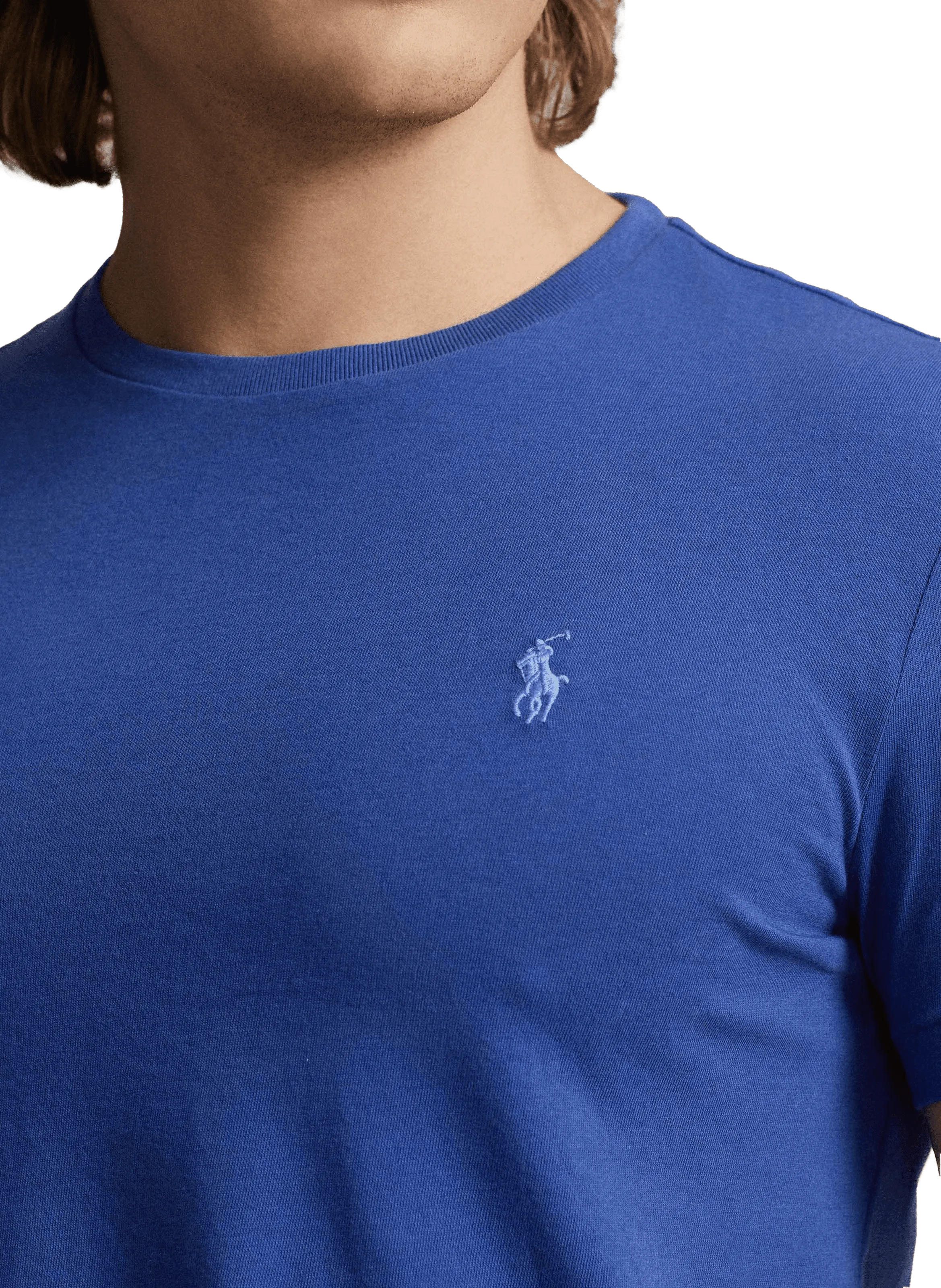 POLO RALPH LAUREN  T-shirt en coton  - Bleu