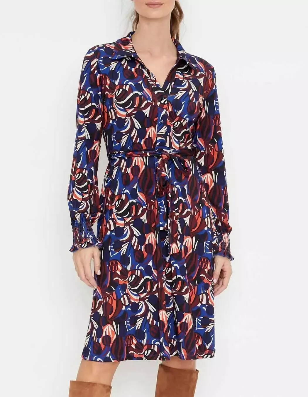 Robe chemise imprimée Princesse Nomade
