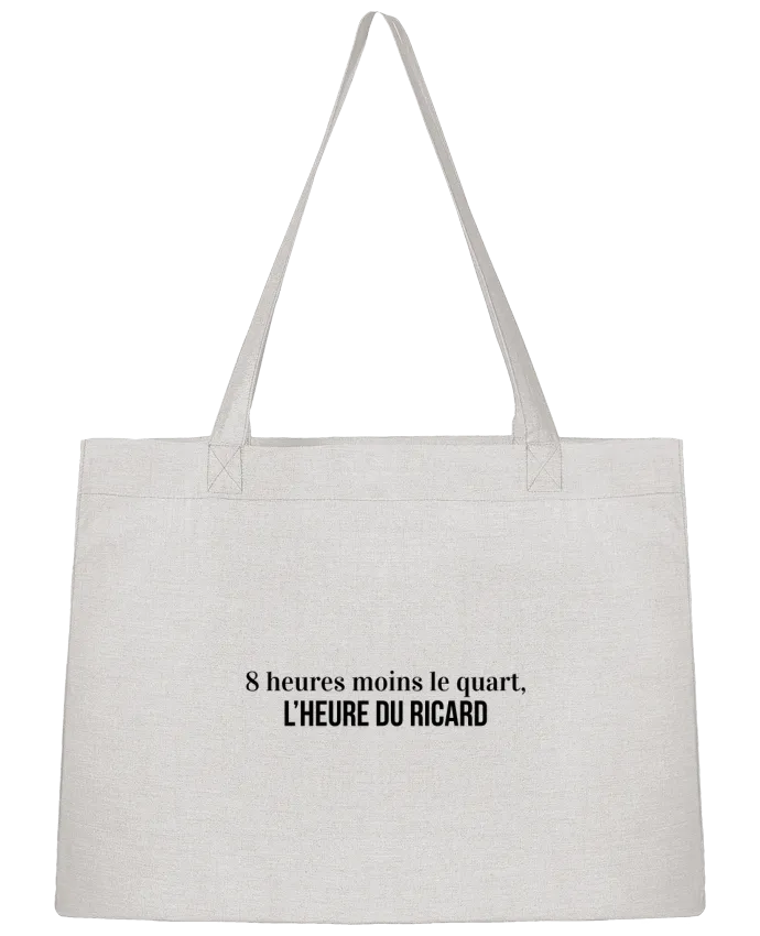 Sac Shopping 8h moins le quart, l'heure du ricard par tunetoo