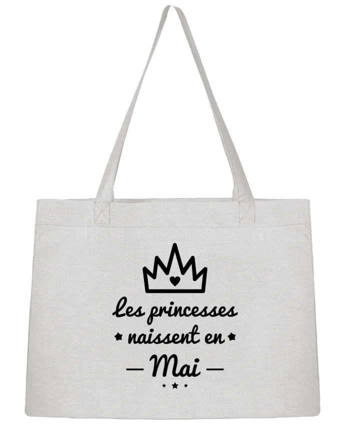 Sac Shopping Les princesses naissent en mai, princesse, cadeau d'anniversaire par Benichan