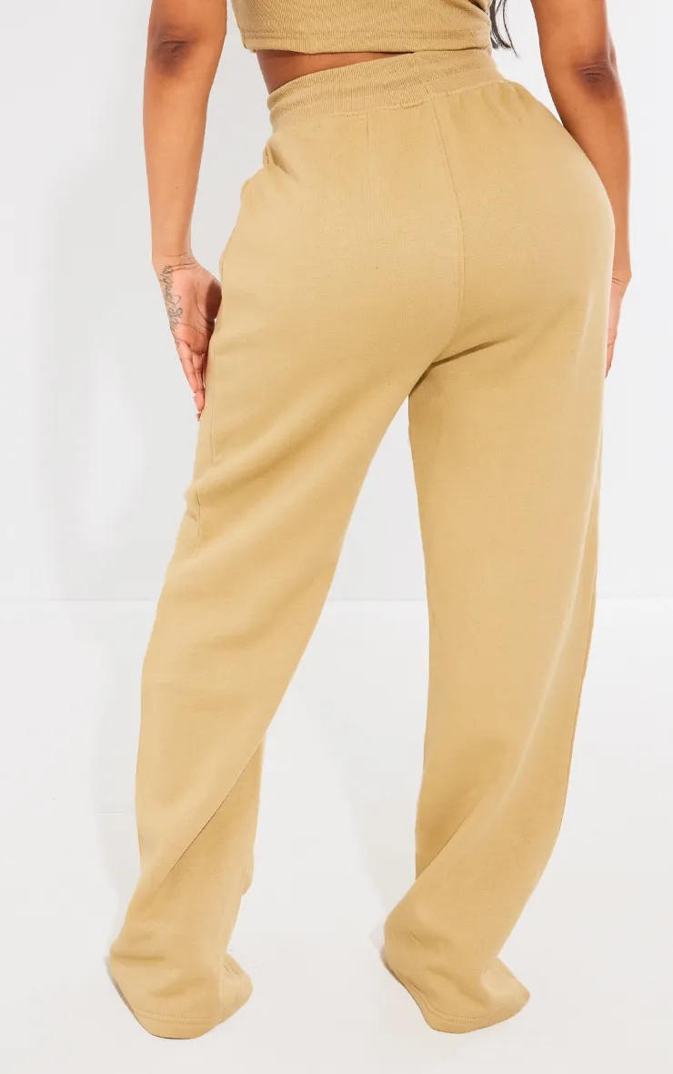 Shape Jogging large gris pierre détail coutures à taille haute
