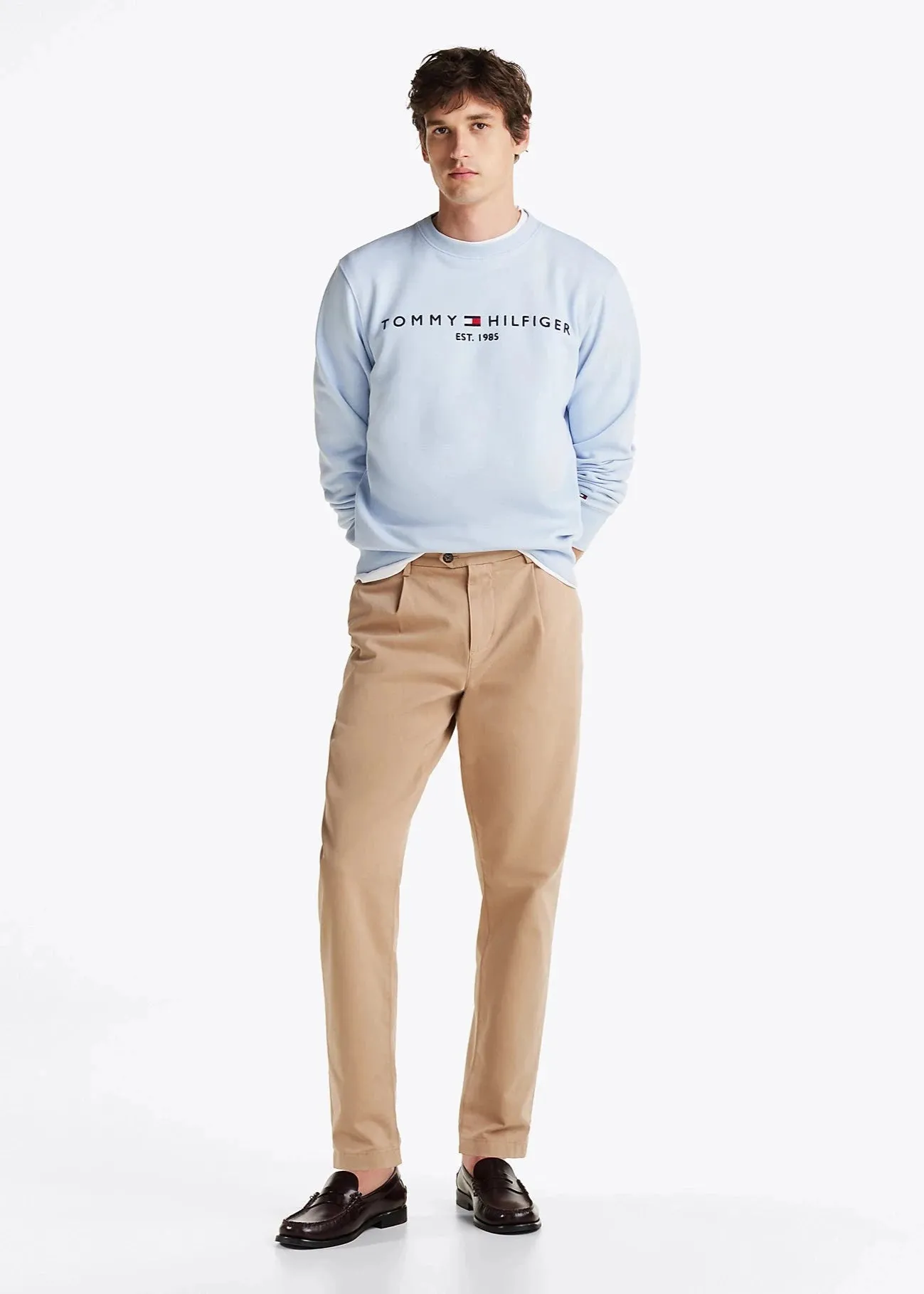 Sweat Tommy Hilfiger bleu