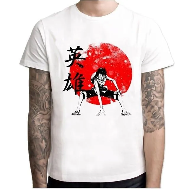 T-Shirt One Piece  Luffy au Chapeau de Paille