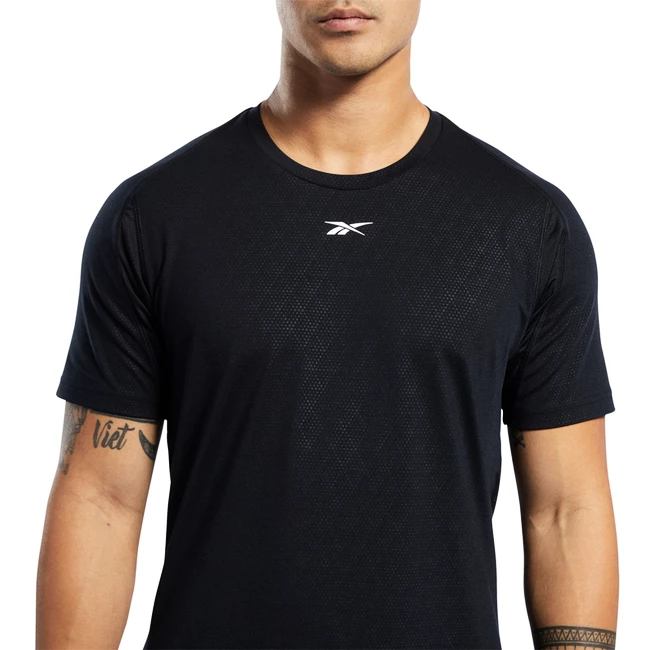 T-shirt pour homme Reebok  SmartVent Black M