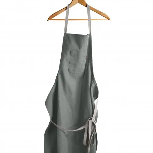 Tablier made in France en coton bio avec logo - 240g - HORACE - Vertlapub