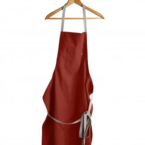 Tablier made in France en coton bio avec logo - 240g - HORACE - Vertlapub